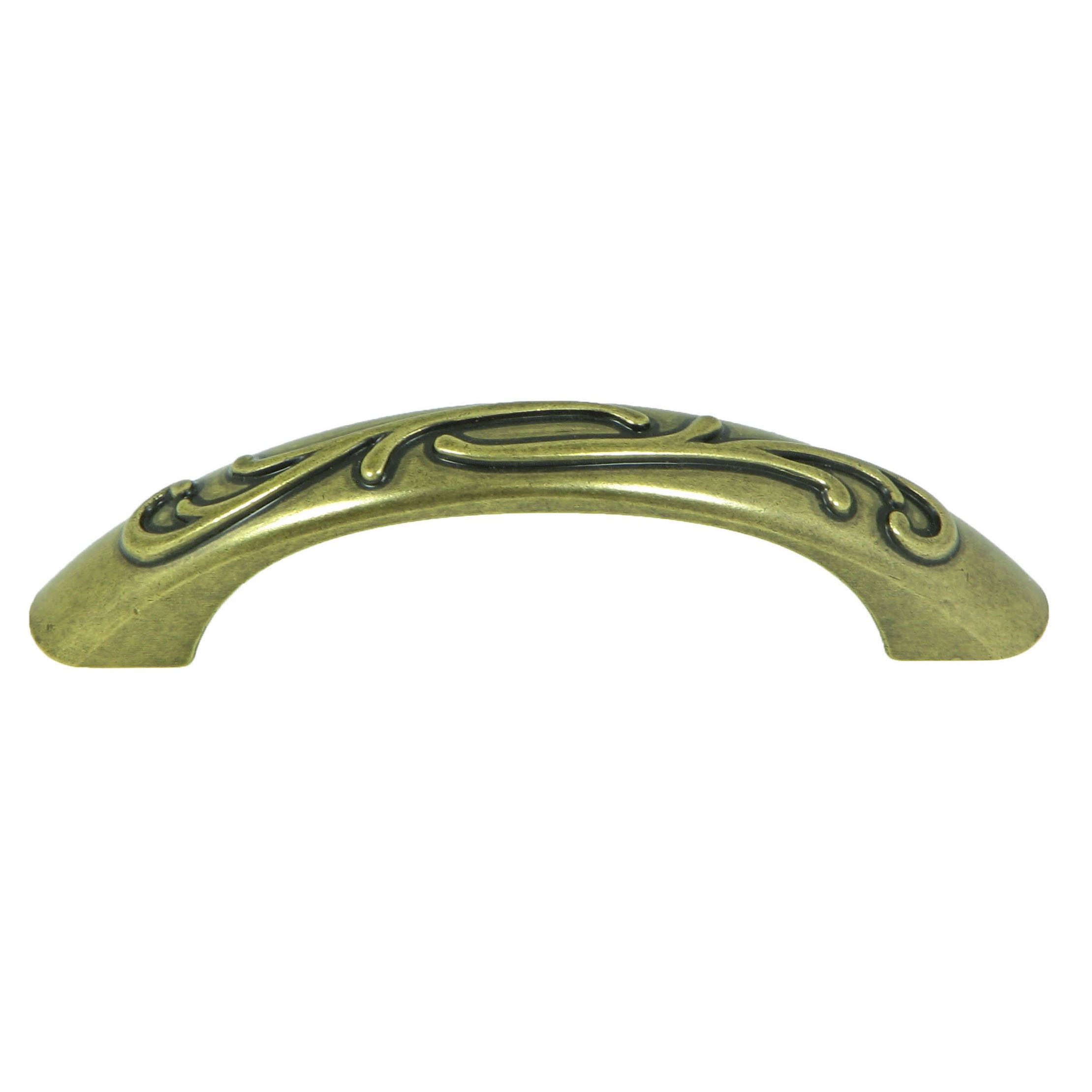 Ivy Cabinet Pull in Antique Brass 1 pc